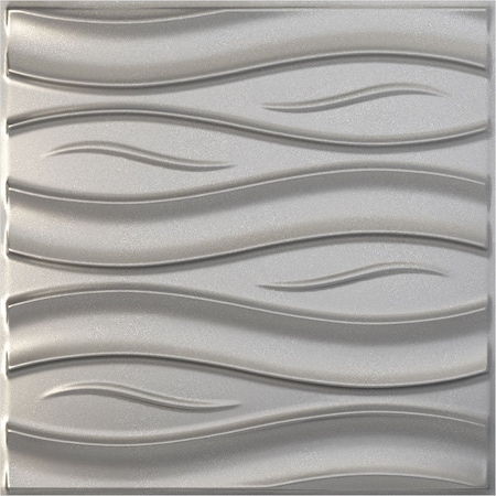 Ekena Millwork 19 5/8in. W x 19 5/8in. H Swell EnduraWall Decorative 3D Wall Panel Covers 2.67 Sq. Ft. WP20X20SSCST